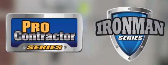 Logotipos de las series Graco ProContractor e IronMan