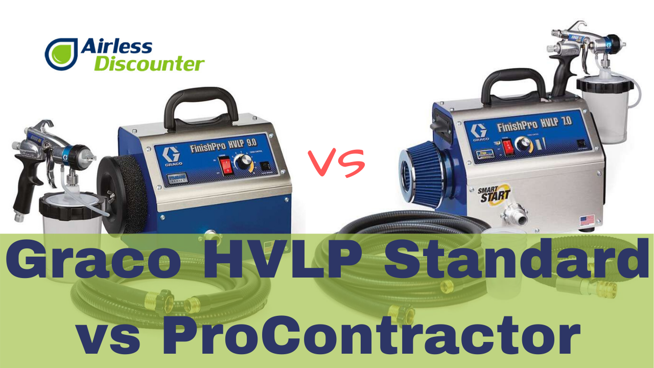 FinishPro HVLP Standard vs ProContractor