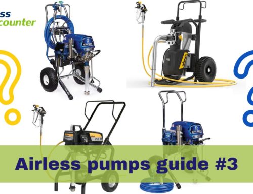 Airless pumps guide #3 – Frequent painting + facades and roofs