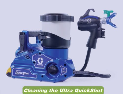 Graco Ultra Quickshot – Cleaning