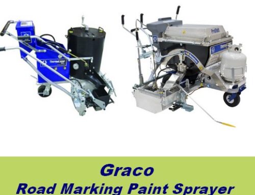 Graco FlexDie and SmartDie systems for road marking with ThermoLazer pumps