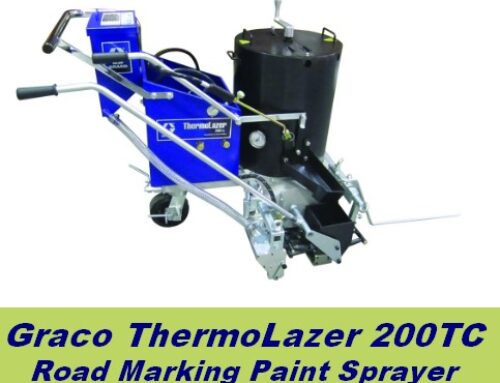 Graco ThermoLazer 200TC for pavement marking, road marking and car park marking