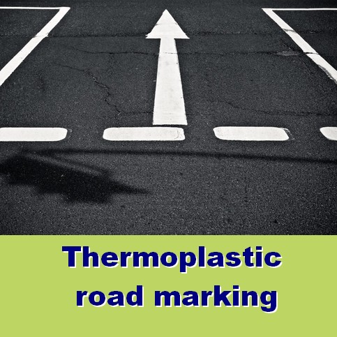 Thermoplastic road marking